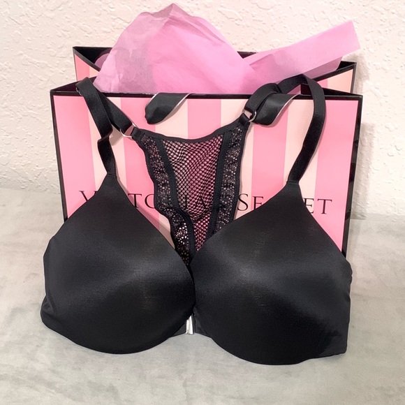 Victoria's Secret Other - NWOT Victoria’s Secret push up bra 34D BLACK